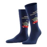 Burlington X-mas Car Sock Marine Gr 40/46 Herren