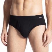 Calida Cotton Code Brief With Fly Schwarz Baumwolle Small Herren