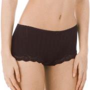 Calida Etude Toujours Low Cut Panty Schwarz Baumwolle Small Damen