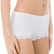 Calida Etude Toujours Low Cut Panty Weiß Baumwolle Small Damen