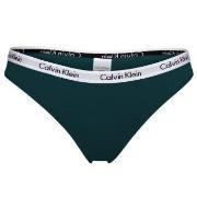 Calvin Klein Carousel Bikini Dunkelgrün Baumwolle Small Damen