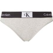 Calvin Klein CK96 Modern Bikini Hellgrau Baumwolle Small Damen