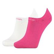 Calvin Klein 2P Leanne Coolmax Gripper Liner Socks Rosa/Weiß Strl 37/4...