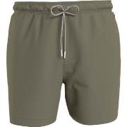 Calvin Klein Badehosen Medium Drawstring Swim Shorts Grün Polyester Me...