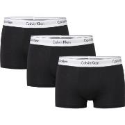 Calvin Klein 3P Modern Cotton Stretch Trunk Schwarz Baumwolle Small He...