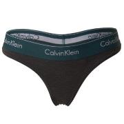 Calvin Klein Modern Cotton Thong Dunkelgrau Small Damen