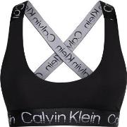 Calvin Klein BH Sport Active Icon Medium Support Bra Schwarz Medium Da...