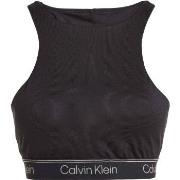 Calvin Klein BH Sport Cutout Medium Impact Sports Bra Schwarz Polyeste...