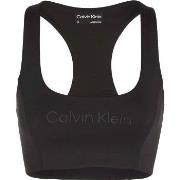 Calvin Klein BH Sport Medium Support Sports Bra Schwarz Medium Damen