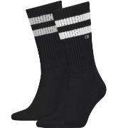 Calvin Klein 2P Stripe Socks Schwarz Gr 39/42 Herren