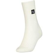 Calvin Klein Women Icon Patch Sock Weiß One Size Damen