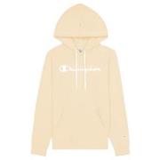 Champion Classics Women Hooded Sweatshirt Beige Small Damen