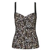 Damella Geena Leo Protes Tankini Top Braun gemustert 38 Damen