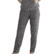 Damella Knitted Lounge Pants Leopard Small Damen