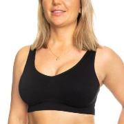 Decoy BH Bra Top Wide Straps Schwarz Polyamid Small Damen