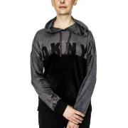 DKNY Modern Generation LS Top With Hood Schwarz Polyester Small Damen