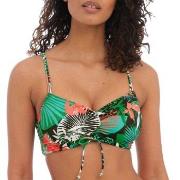 Freya Honolua Bay Uw Bralette Bikini Top Grün gemustert E 80 Damen