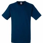 Fruit of the Loom Heavy Cotton T Marine Baumwolle Medium Herren