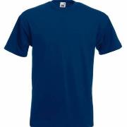 Fruit of the Loom Super Premium T Marine Baumwolle Medium Herren