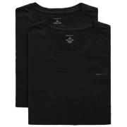 Gant 2P Basic Crew Neck T-Shirt Schwarz Baumwolle Small Herren