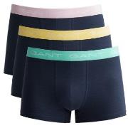 Gant 3P Cotton Jersey Trunks Rosa/Gelb Baumwolle Large Herren