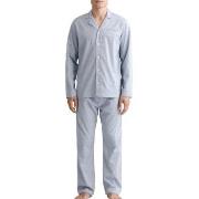 Gant Oxford Pajama Set With Shirt Hellblau Baumwolle Small Herren