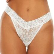 Hanky Panky Daily Lace Original Rise Thong Weiß Nylon One Size Damen