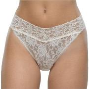 Hanky Panky Original Rise Thong Elfenbein Nylon One Size Damen