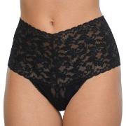 Hanky Panky Signature Lace Retro Thong Schwarz Nylon One Size Damen