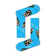 Happy socks 3P Smothie Sock Blau Muster Baumwolle Gr 41/46