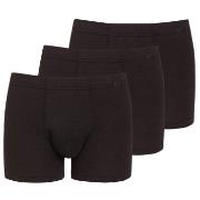 Jockey 3P Cotton Plus Trunk Schwarz Small Herren