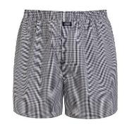 Jockey Woven Poplin Boxer Shorts Marine kariert Baumwolle Small Herren