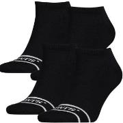 Levis 2P Organic Cotton Ankle Sock Schwarz Gr 39/42