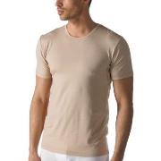 Mey Dry Cotton Functional Rounded Neck Shirt Beige Small Herren