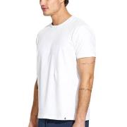 Panos Emporio Base Crew Tee Weiß Ökologische Baumwolle Small Herren