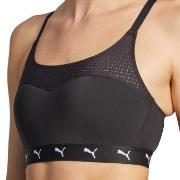 Puma BH Women Padded Sporty Top Schwarz Polyamid Medium Damen