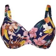 Rosa Faia Tropical Sunset Bikini Top Blau mit Blume H 36 Damen