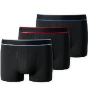 Schiesser 3P 95-5 Boxer Shorts Schwarz Baumwolle Small Herren