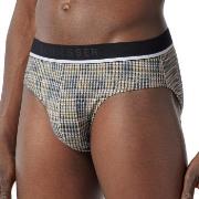 Schiesser 3P 95-5 Organic Cotton Briefs, Rio 3-pack Schwarz Beige Baum...