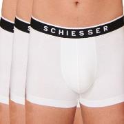 Schiesser 3P 95-5 Organic Cotton Rio Boxer Weiß Small Herren