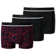 Schiesser 3P 95-5 Organic Cotton Rio Boxer Marine/Rot Small Herren