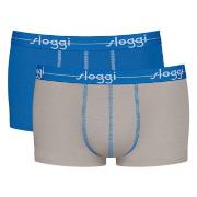 Sloggi 2P For Men Start Hip Grau/Blau Baumwolle Small Herren