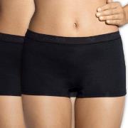 Sloggi 2P Sensual Fresh Shorts Schwarz 38 Damen