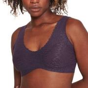 Sloggi BH ZERO Feel Lace 2.0 Bralette Dunkelviol. Small Damen