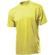 Stedman Classic Men T-shirt Gelb Baumwolle Small Herren