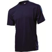 Stedman Classic Men T-shirt Dunkelblau Baumwolle Small Herren