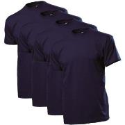 Stedman 4P Comfort Men T-shirt Dunkelblau Baumwolle Small Herren