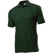 Stedman Polo Men Grün Baumwolle Small Herren