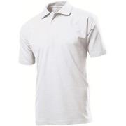 Stedman Polo Men Weiß Baumwolle Small Herren