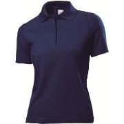 Stedman Polo Women Marine Baumwolle Small Damen